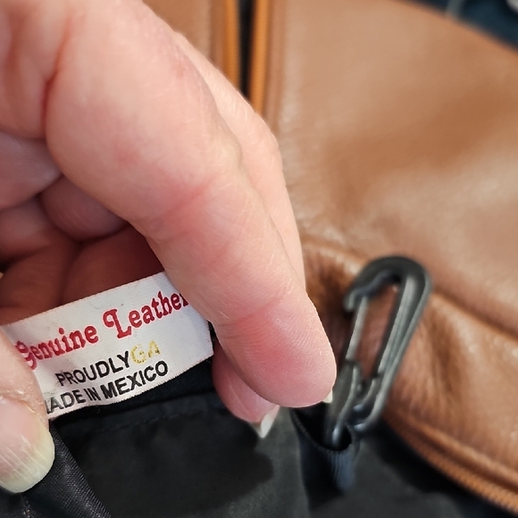 Brown Leather Sling Bag - Picture 11 of 11